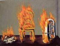 Magritte, Rene - the ladder of fire